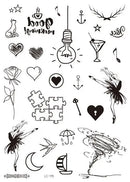 Face Tattoo Bull Head Face Sticker Neck Hand Back Cool Design Sexy Body Art Waterproof Temporary Tattoo Sticker for Man Woman