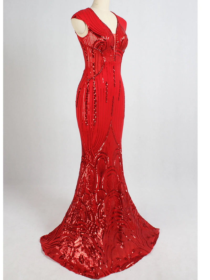 Sexy black maxi summer sequin dress women elegant luxury birthday prom wedding party dress ladies long evening dresses vestidos