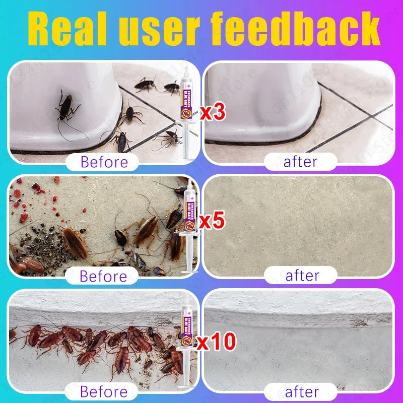 Eliminate cockroaches.