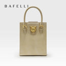 BAFELLI 2025 NEW WOMEN'S HANDBAG CAT LUXURY BRAND DESIGNER ORIGINAL STYLE TRENDING SHOULDER CASUAL BAGS MINI TOTE CROSSBODY