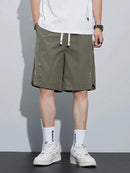 2024 New Summer Men's Shorts Sportswear Light&Thin Quick Dry Nylon Loose Sweat Short Pants Big Size Gym Casual Shorts 8XL