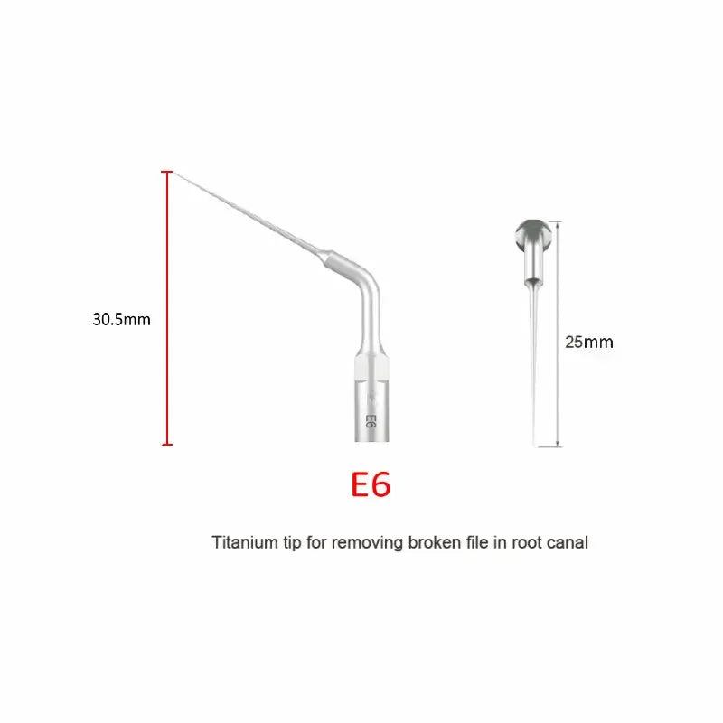 Dental Ultrasonic Scaler Tips Dental Endodontic Endo Tip fit EMS WOODPECKER Scaler Teeth Whitening Tools E1-E6