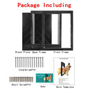 Large Big Dog Door for Wooden Doors High Quality ABS Flame PVC Enter Outer Flap Anti Raining Cover Extra Insulated Cold Weather