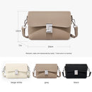 Genuine Leather Women's Bag 2024 New Stylish Commuting Small Square Crossbody Shoulder Bag  Lady Fashion Mini Tofu Messenger