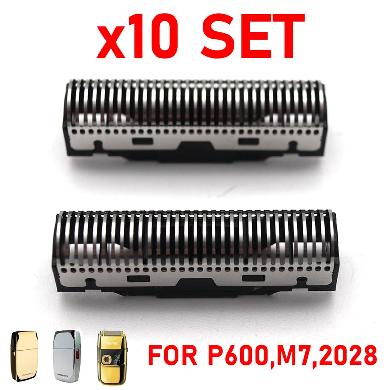 PARA P600, M7, 2028 Juego de cuchillas de repuesto Sistema de afeitado Afeitadora eléctrica para hombres Accesorios para afeitadora