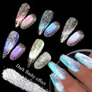 Reflective Magnetic Nail Powder Black Blue Chameleon Glitter Dust Metallic Chrome Shiny Pigment Nail Art Manicure Decoration DIY