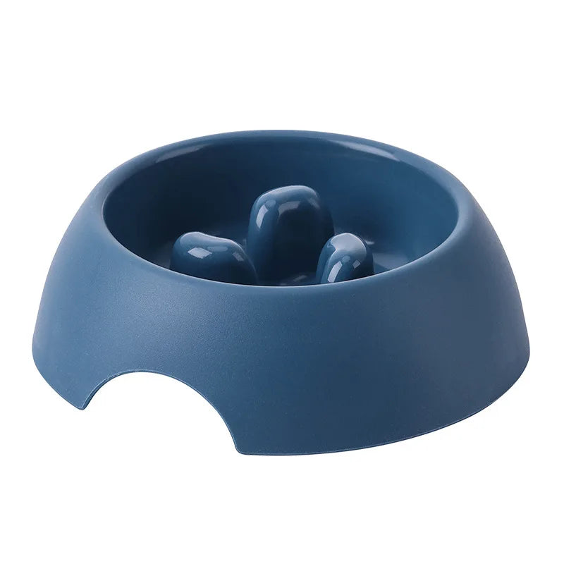 Healthy Pet Feeding Accessories Dog Cat Slow Feeder Travel Puppy Anti Choking Pet Bowl Universal PP Non Slip Slow Feeder Smooth
