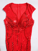 Sexy black maxi summer sequin dress women elegant luxury birthday prom wedding party dress ladies long evening dresses vestidos