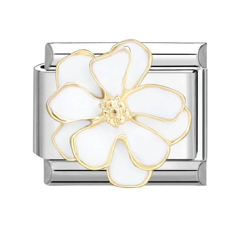 3D Charm Bracelet Rabbit Sun Flower Moont Italian Charm Links Fit 9mm Bracelet Stainless Steel Jewelry DIY Making Birthday Gift