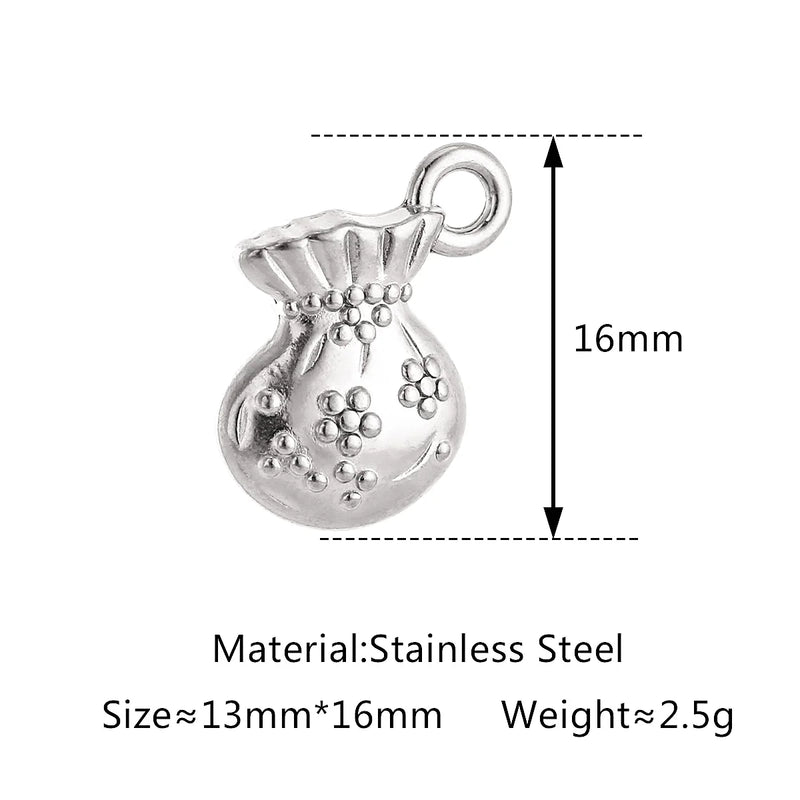 3Pcs/Lot Christmas Candy/Xmas Tree/Gingerbread Bear/Snow House Charms Pendant For Bracelet Necklace Earrings DIY Jewelry Making