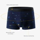 4-piece men's fashion printed boyshort comfortable plus size 5XL6XL juvenile underwear beach shorts elastic waist underwear