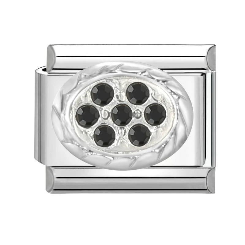 3D Charm Bracelet Rabbit Sun Flower Moont Italian Charm Links Fit 9mm Bracelet Stainless Steel Jewelry DIY Making Birthday Gift