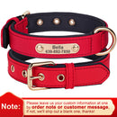 Custom Nylon Dog Collar Waterproof Personalized Pet Puppy Collar With Free Engraved ID Nameplate for Small Medium Dogs Chihuahua