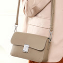 Genuine Leather Women's Bag 2024 New Stylish Commuting Small Square Crossbody Shoulder Bag  Lady Fashion Mini Tofu Messenger