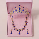 Bride Crown 3-piece Set of Artificial Crystal Sweet Birthday