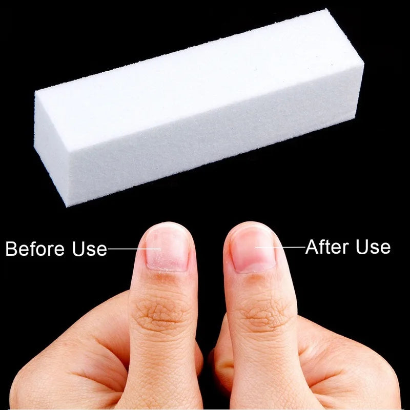 5/10PCS Nail Buffer Sponge Polishing Block Buffer for Polisher Manicure Buff Professional Nail File Milling Cutter for Manicure