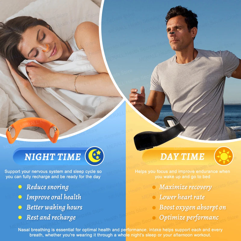 Magnetic Nasal Breathing Dilators Sleep Nasal Strips Anti Snoring Improve Sleep Quality Preventing Snoring Easy Breathe Rhinitis