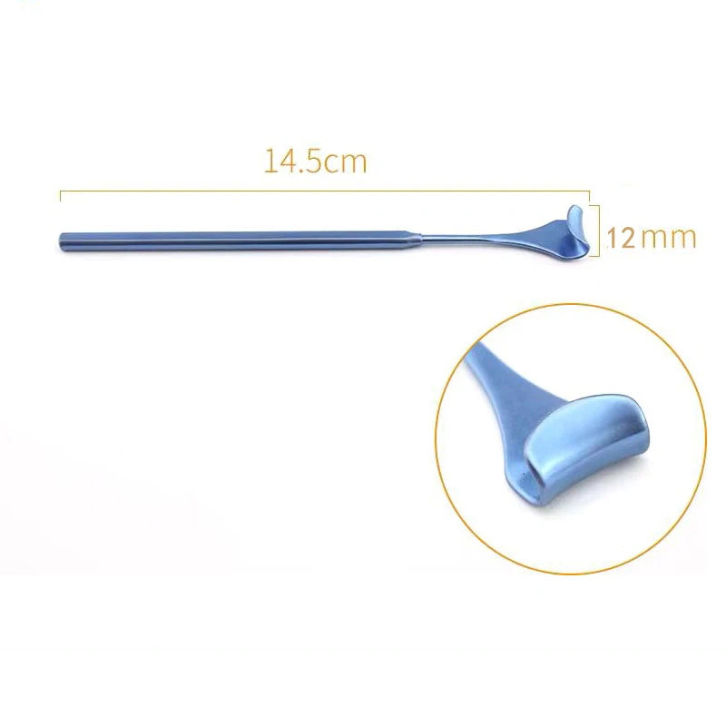 1pcs eyelid pull hook ophthalmic instrument rake eye bag pull hook double eyelid surgery buried line plastic tool