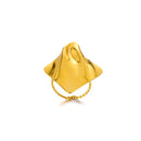 Lucky Cross Stainless Steel Rings For Women Men Fashion Gold Color Sun Butterfly Geometry Ring Punk Jewelry Christmas Anillos