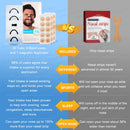 Magnetic Nasal Breathing Dilators Sleep Nasal Strips Anti Snoring Improve Sleep Quality Preventing Snoring Easy Breathe Rhinitis