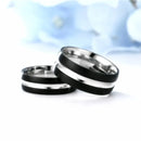 SOHOT  Titanium Steel Variety Couple Ring Jewelry For Lovers' And Unisex Punk Fashion Simple Travel Wedding Party Gift Wholesale