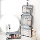 Waterproof Folding Handbag Large Hanging Hook Toiletry Bag Travel Makeup Cosmetic Razor Storage Organizer Case Bathroom Supplies