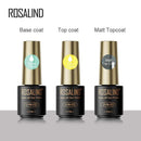 طلاء أظافر روزاليند غير لامع 7 مل، طلاء أظافر جل فيرنيس شبه دائم، طلاء أظافر جل قابل للنقع، فن مانيكير