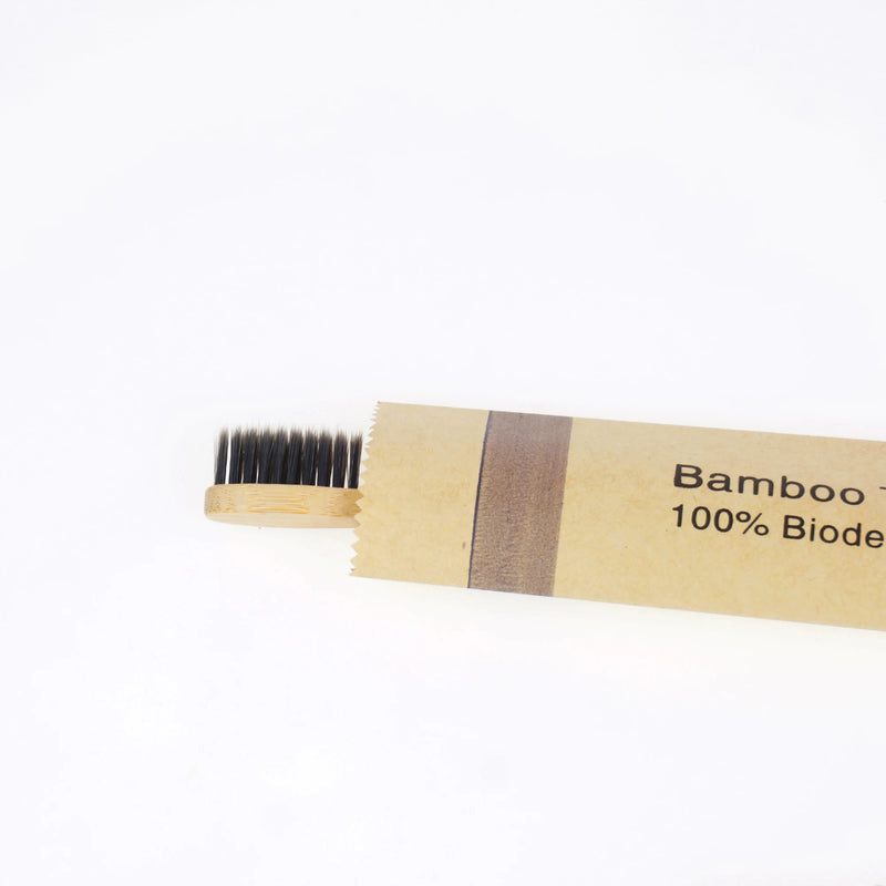 10Pcs Children Bamboo Toothbrushes Soft Bristles Child Toothbrush Eco Friendly Biodegradable Wooden Handle Teeth Whitening Brush