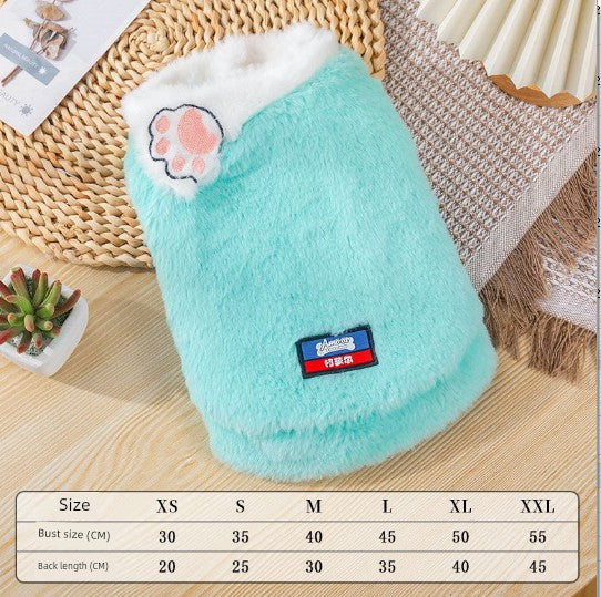 Cat Clothes Autumn and Winter Clothing JK Preppy Style Small Skirt Muppet British Shorthair Pet Clothes Anti-Dirty Anti-Lint Summer