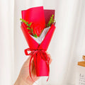 Soap Rose Bouquet Valentines Day Gift For Friends Wedding Bouquet Home Decorations Rose Flower Bouquet Hands Wedding Party Gifts