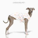 Dog Summer Clothes Italian Greyhound Whippet Summer Vest Cotton Printed Dog Clothes