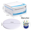 50pcs Dental Disposable Clean Sponge Pad Dentist Endodontics Files Sponges Clean Material Dentistry Oral Care Teeth Tools