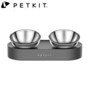 PETKIT Pet Bowl Feeding Dishes Adjustable Double Feeder Bowls Water Cup Cat Bowls Drinking Bowl Plastic / Stainless Steel