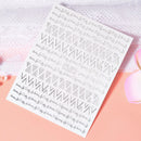 1 Pc Nail Strip Stickers Black/Gold/Rose Gold/Silver Metal Strip Tape Nail Art Adhesive DIY Foil Tips Nail Sticker Decals NK11