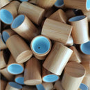 1X 10X 5ML 10ML Glass Black Roll On Bottle Essential Oil Natural Obsidian Ball Roller for Perfume Aromatherapy Refillable Bamboo