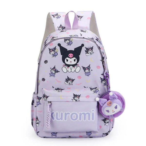 Disney Cartoon Backpack For Baby Boys Girls kuromi Melody Cinnamoroll Children Lovely Schoolbag Kindergarten Schoolbag Kids Gift
