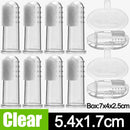 Silicone Pet Finger Toothbrush for Dogs Cats Dental Care Bad Breath Tartar Teeth Cleaning Household Silicagel Pet Supplies