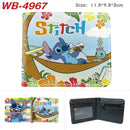 Miniso Cartoon Stitch Wallet Short Purse with Coin Pocket