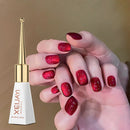 10ml Flamingo Red Magnetic Cat eye Gel Gemstone Glitter Cat Eye Gel Polish Semi-permanent UV LED Cateye Nail Varnish Manicure