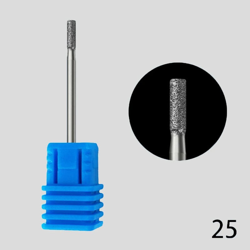 Nail Drill Bits Main Manicure Head To Nails Ceramic Cutter Nail Accessories Equipment Nail Bits for Electric Drill