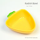 Little Hamster Food Basin Ceramic Rice Bowl Flower and Mouse Djungarian Hamster Special Daily Necessities Cage Toy Set Food Bowl