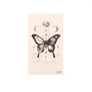 1Sheet Waterproof Temporary Tattoo Sticker 3D Butterfly Theme Fake Tattoo for Women Body Leg Arm Art