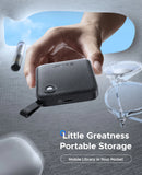 ORICO Portable External Solid State Drive External Hard Drive USB 3.2 Gen2 SSD for iPhone 15/Pro Windows Mac Lightweight