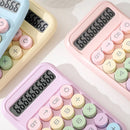 10 Digital School Student Calculator Mechanical Keyboard Fashion Color