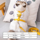 Cat Pulling Rope Cute Backpack I-Shaped Anti Breaking Loose Cat Rope Cat Chain Special for Going out Chest Strap Cat Rope