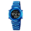 SKMEI 2139 Steel Muslim Azan Digital Watch Mens Back Light Waterproof  Wristwatch Prayer Qibla Compass Alarm Clock watch 1861