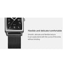 2024 أفضل ماركة ساعات رجالية فاخرة أزياء مربعة كوارتز ساعة معصم مقاومة للماء تقويم فضي ذهبي ساعة للرجال Reloj Hombre