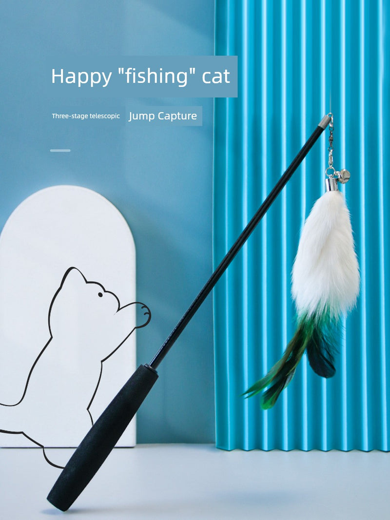 Peg Kitten Retractable Bell Replacement Head Cat Teaser