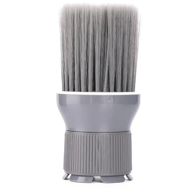 Barbertop Hair Dryer Brush for Salon Whirlwind Neck Cleaning Hairdressing Haircut Shredded Barber Hairbrush Tool