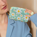 Makeup Brush Skincare Corduroy Makeup Bag Fashion Printed Large Capacity Cosmetic Bags Travel Toiletry Organizer Bag for Women